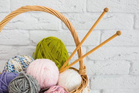 ball-yarns-with-crochet-wicker-basket